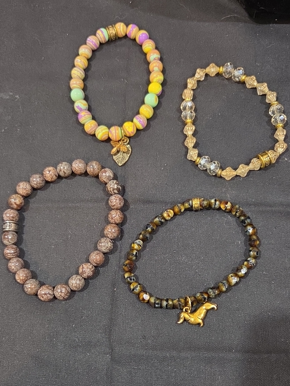 CFC BEADED BEACELETS (4)